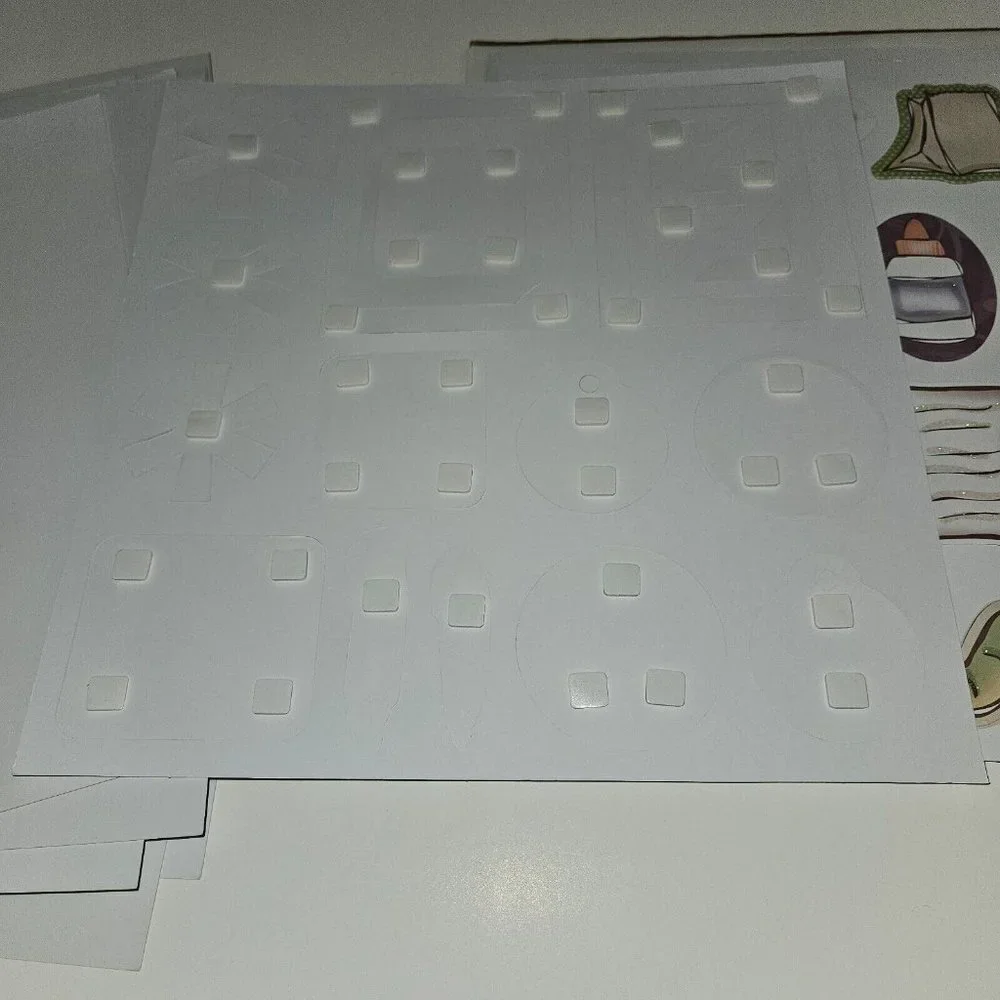 Creative Memories 12x12 School Kit Predecorated Pages Stickers Diecut NEVER USED